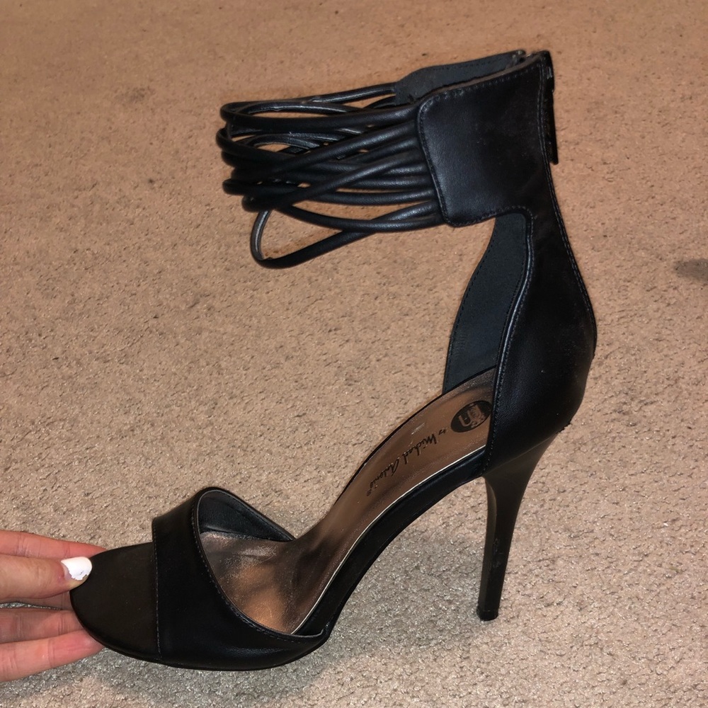 Black high heels